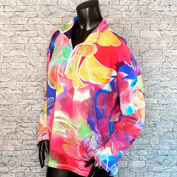 Alfred Dunner Colorful Blouse - Picture 2 of 7